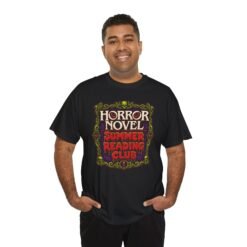 Horror Novel Summer Reading Club – Unisex T-Shirt – Gothic Book Lover - Image 5
