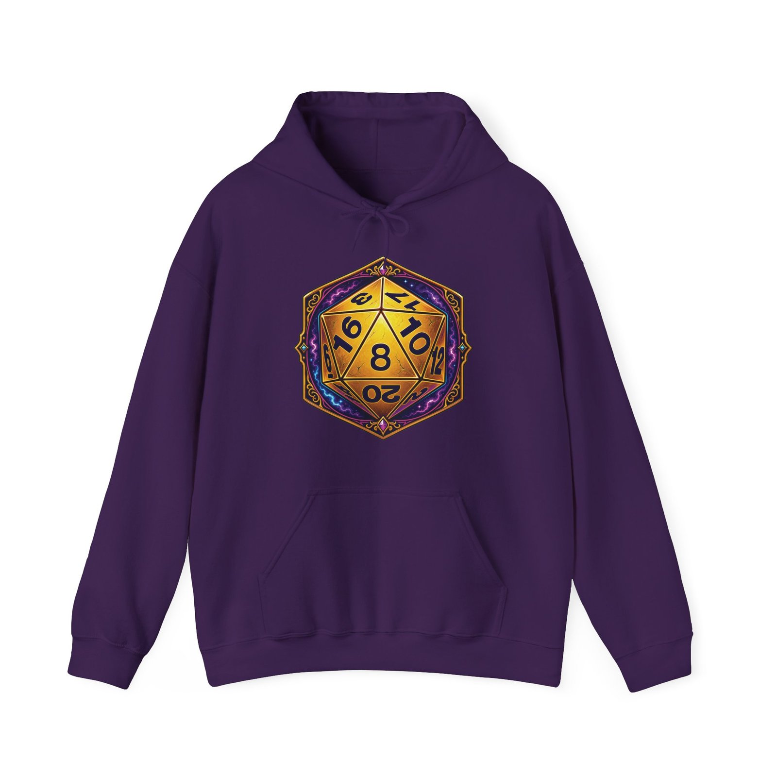 20-Sided Dice – Unisex Hoodie – Roll for Style - Image 24