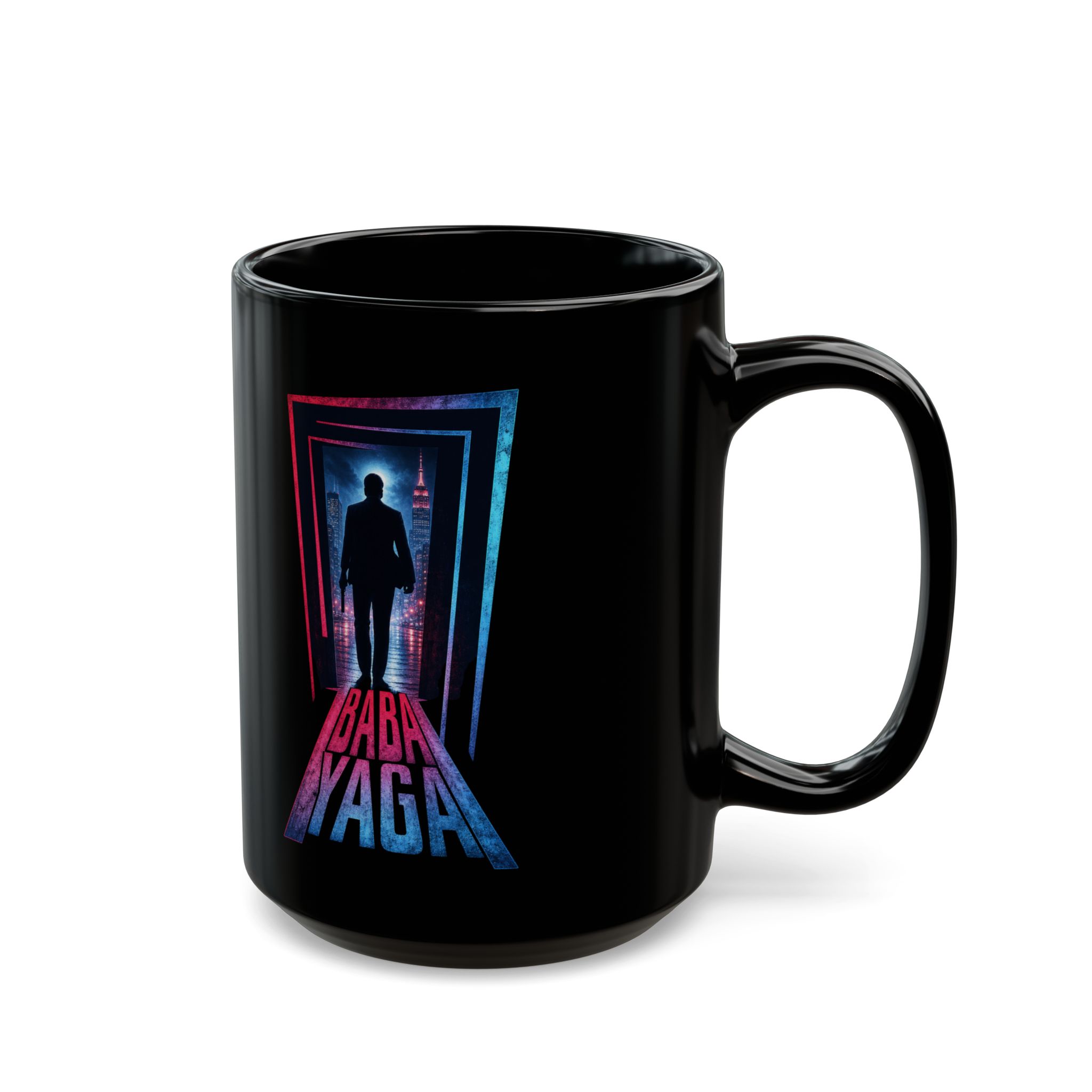 Baba Yaga – Black 11oz or 15oz Mug – Coffee for the Boogeyman - Image 8