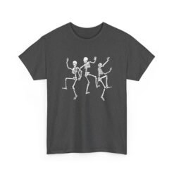 Dancing Skeletons - Unisex T-Shirt – Funny Halloween Skeleton Dance - Image 19