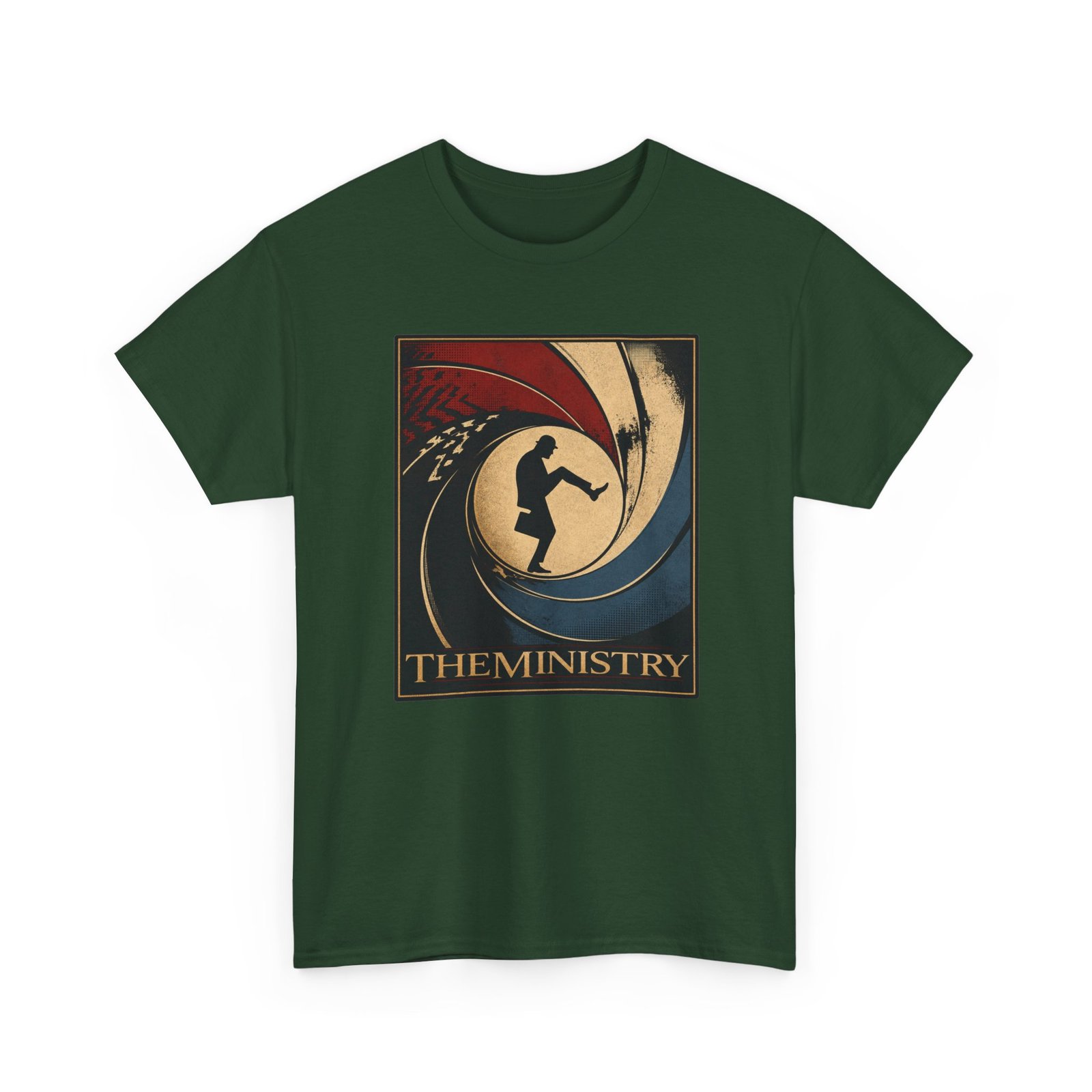 Licensed to Walk Silly - Unisex T-Shirt – Monty Python Ministry of Silly Walks 007 Mashup - Image 9