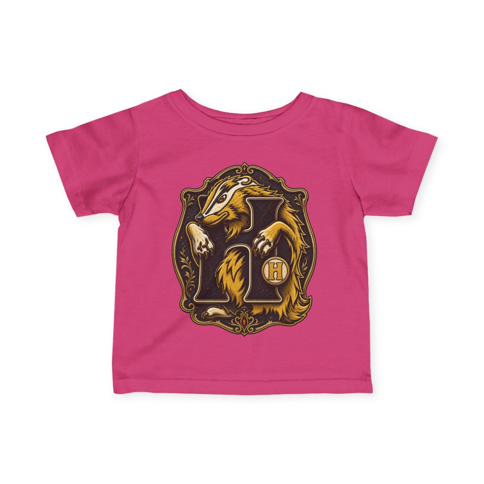 House of Badger – Toddler T-Shirt – Little Wizard, Big House Pride - Image 18