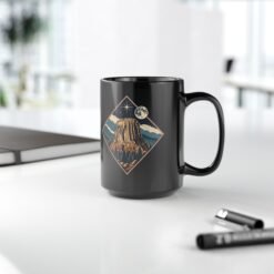 Devil’s Tower - Black Mug – Monument of Mystery - Image 9