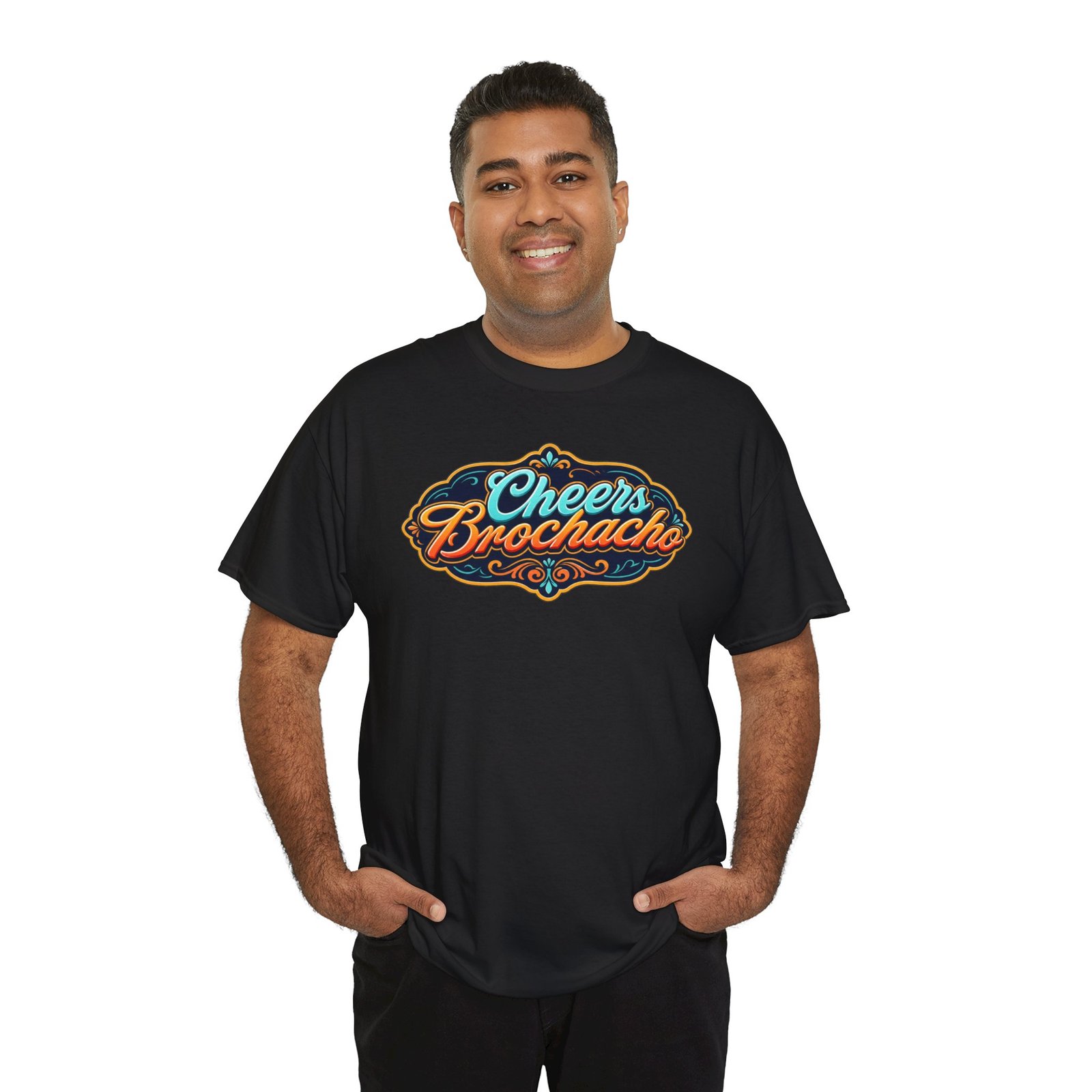 Cheers Brochacho – Unisex T-Shirt – For Bros, Beers, and Big Laughs - Image 5
