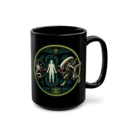 Alien Math - Black Mug – Fuel Up with Xenomorph Logic - Image 7