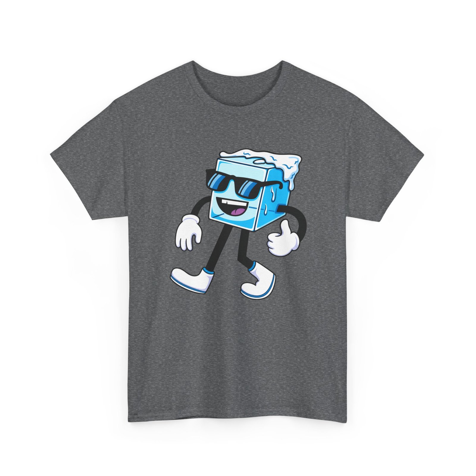 Too Cool Walking Ice Cube - Unisex T-Shirt – Funny Stay Frosty and Chill Pun - Image 14