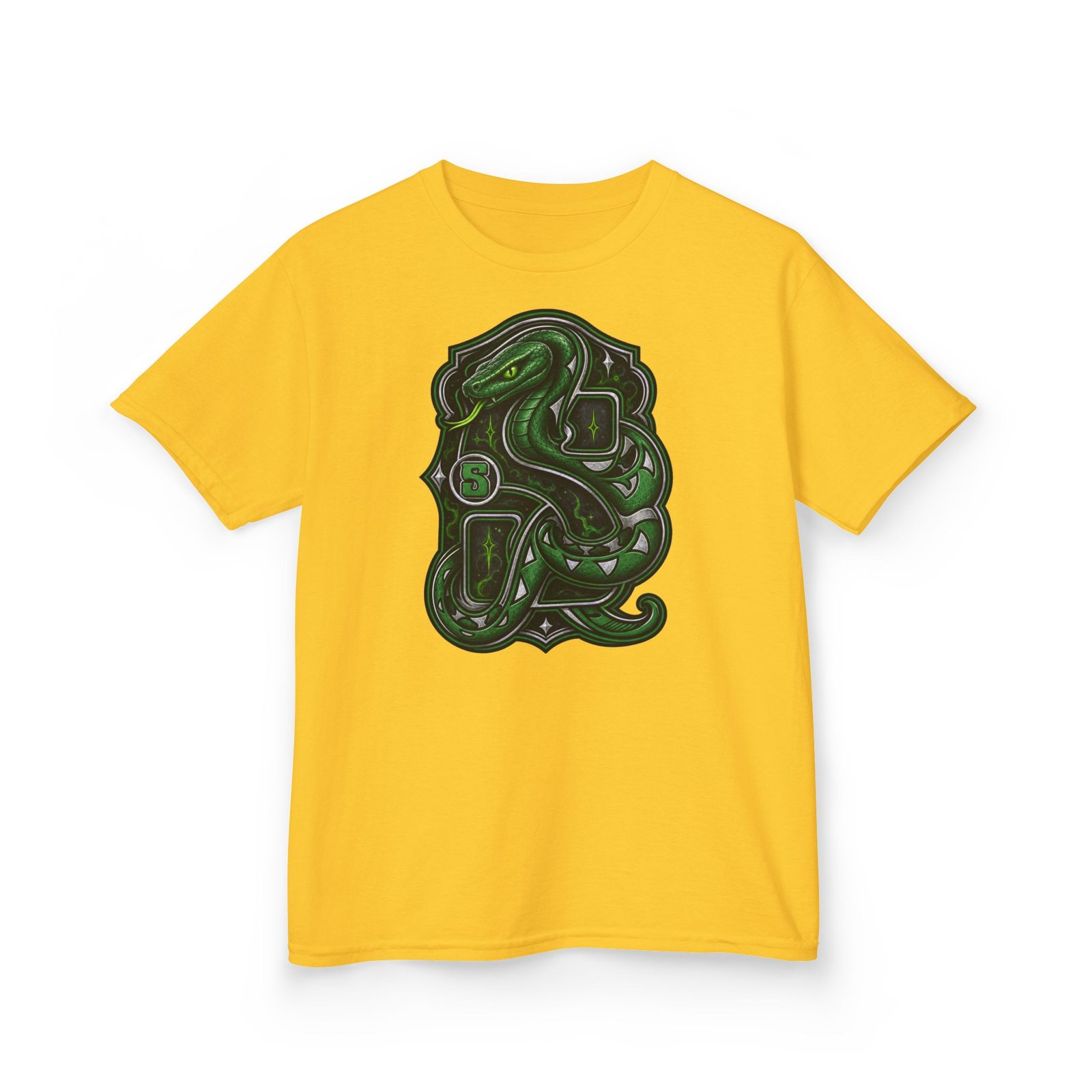House of Snake – Kids T-Shirt – Young Wizards with Clever Plans - Image 10