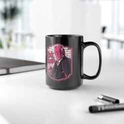 Pink Freud – Black Mug – Coffee, Rock and Psychoanalysis - Image 9