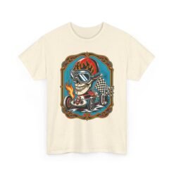 Death Race Skull – Unisex T-Shirt – Full Throttle to the Finish - Image 18