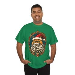 Santa Claws – Unisex T-Shirt – Purrfectly Festive - Image 5