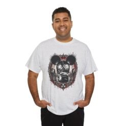 Gas Mask Mouse - Unisex T-Shirt – Cute, Creepy and Ready for Anything - Image 11