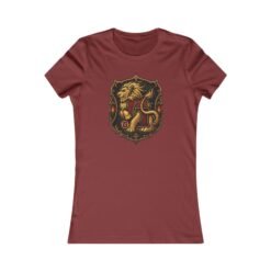 House of Lion – Women’s T-Shirt – Bold Heart, Wizarding School Courage - Image 17