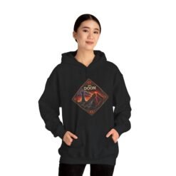 Mount Doom and Eye of Sauron – Unisex Hoodie – Welcome to Mordor - Image 5