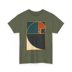 Golden Ratio Spiral – Unisex T-Shirt – Where Mathematics Meets Art - Image 12