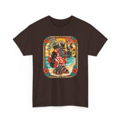 Krampus Island – Unisex T-Shirt – Naughty List, Meet Paradise - Image 11