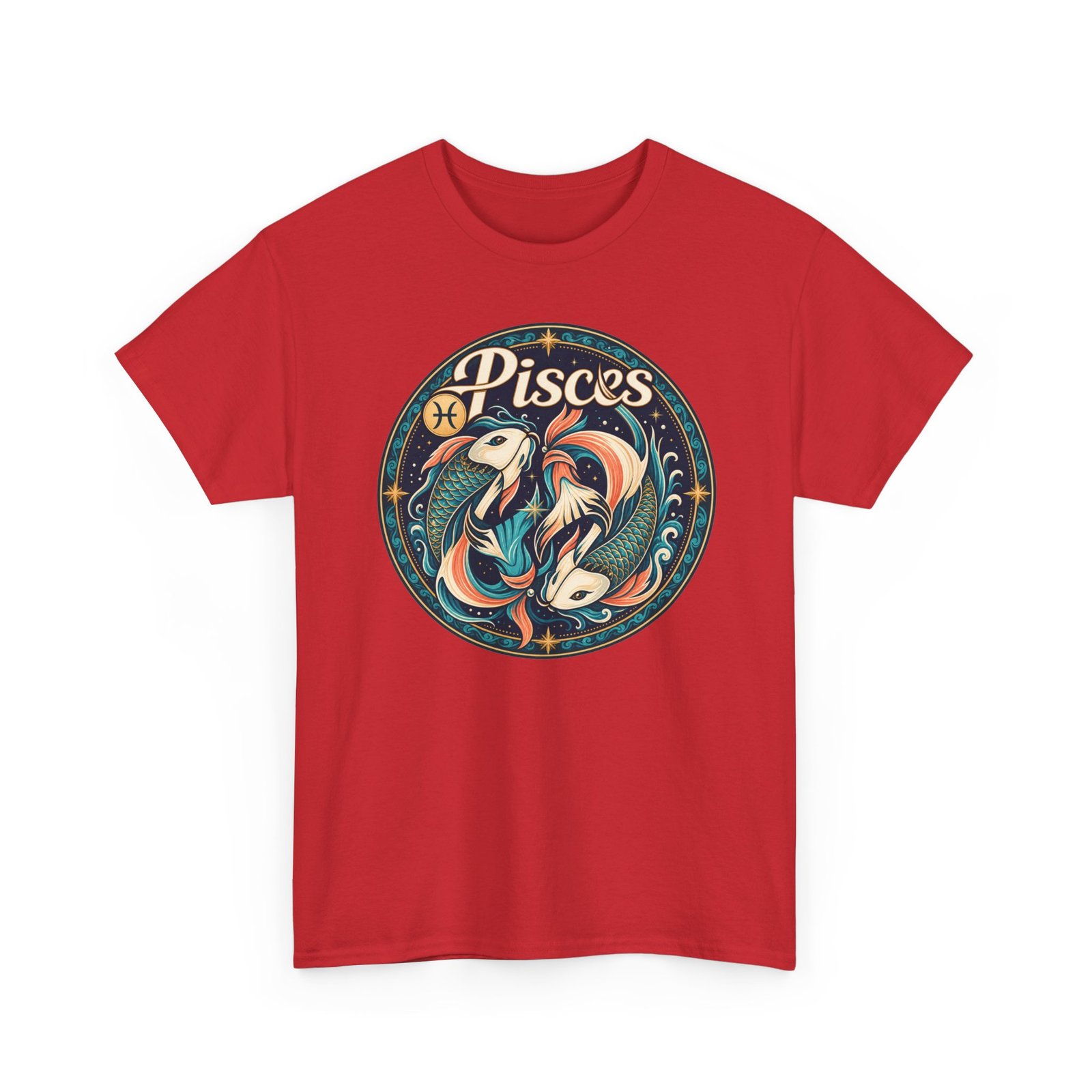 Pisces Zodiac - Unisex T-Shirt – Dream Deep, Flow Freely - Image 22