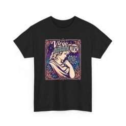 Virgo Zodiac - Unisex T-Shirt – Detail-Driven, Earth-Grounded - Image 12