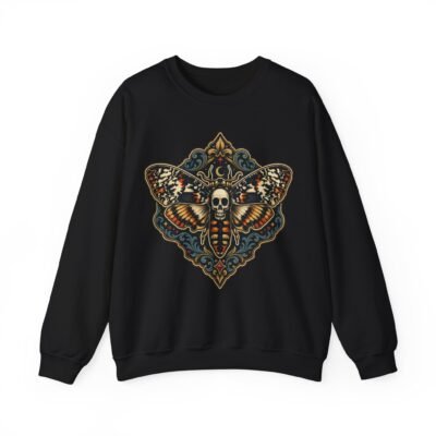 Death's-Head Moth - Unisex Sweatshirt – Dark Elegance