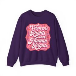 Women’s Rights Are Human Rights – Unisex Sweatshirt – Speak Up. Stay Warm. - Image 13