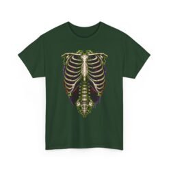 Gothic Skeleton Torso - Unisex T-Shirt – Cheap Easy Halloween Skeleton Costume - Image 14