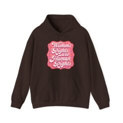 Women’s Rights Are Human Rights – Unisex Hoodie – Warmth with a Voice - Image 9