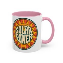 Solar Power – Color Accent Mug – Renewable Morning Energy - Image 19