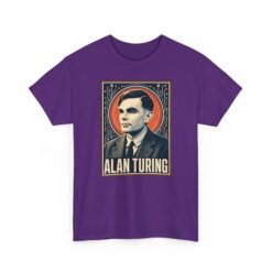 Alan Turing – Unisex T-Shirt – Codebreaker, Mathematician, Computing Pioneer - Image 20