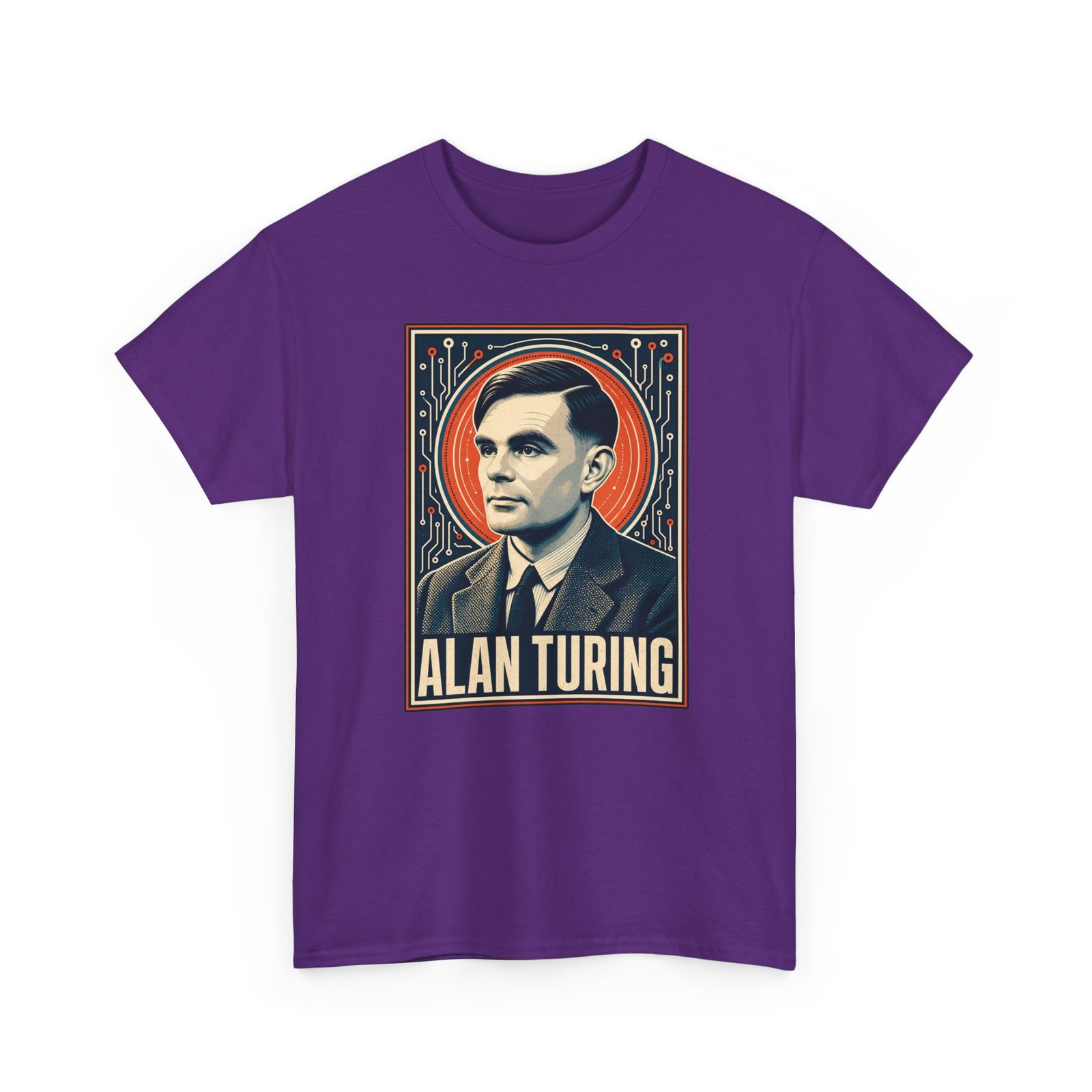 Alan Turing – Unisex T-Shirt – Codebreaker, Mathematician, Computing Pioneer - Image 20