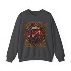 Mount Doom and Eye of Sauron – Unisex Sweatshirt – Dark Middle-earth Style - Image 16