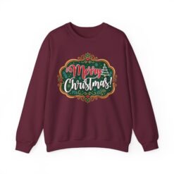 Merry Christmas - Unisex Sweatshirt – Cozy Cheer, All Season Long - Image 10