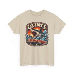 Quint’s Shark Fishing – Unisex T-Shirt – Amity’s Finest Shark Hunter - Image 14