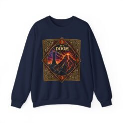 Mount Doom and Eye of Sauron – Unisex Sweatshirt – Dark Middle-earth Style - Image 12