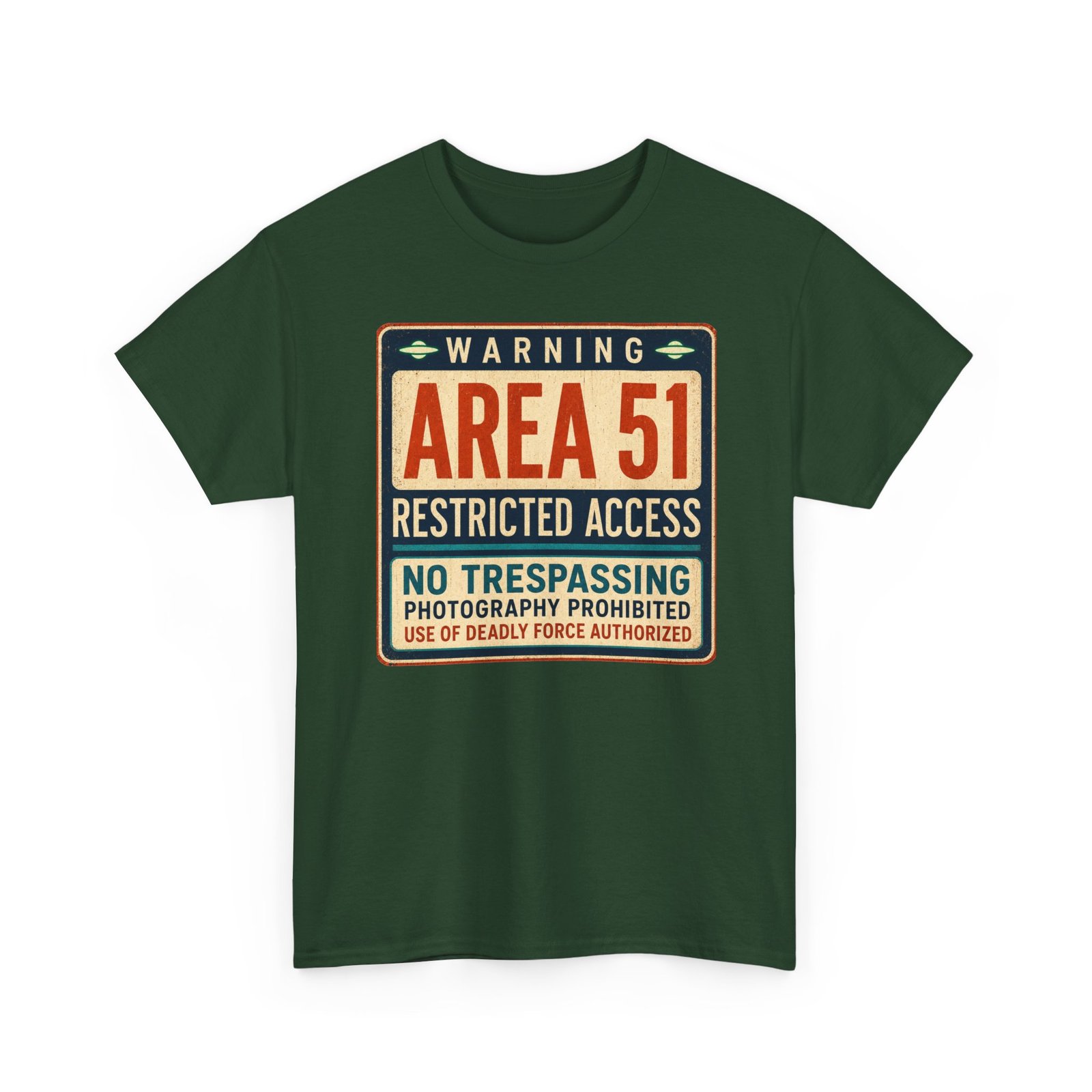 Area 51 Restricted Access - Unisex T-Shirt – Keep Out - Image 16