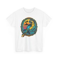 Retro Macaw - Unisex T-Shirt – Paradise Has Feathers