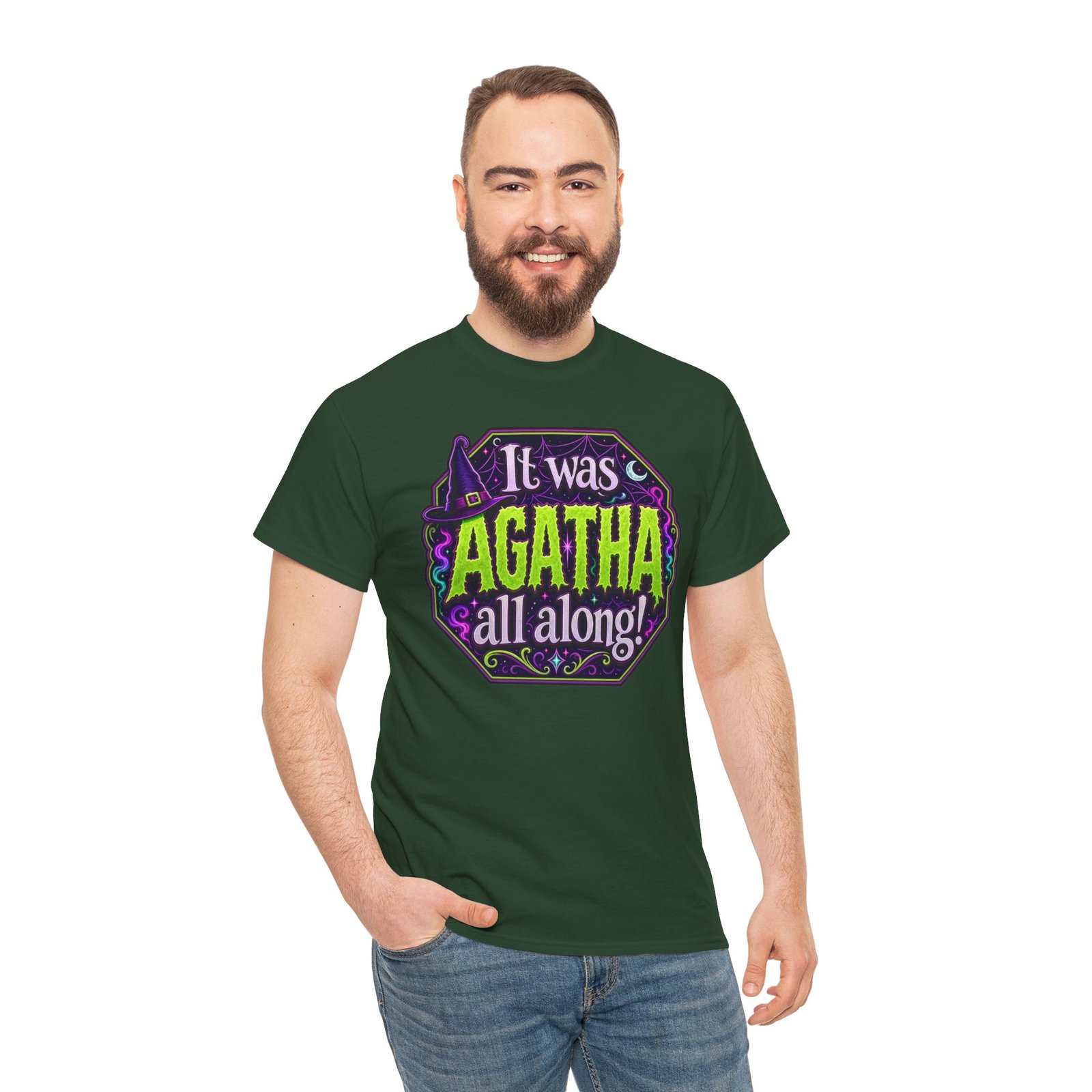 It Was Agatha All Along – Unisex T-Shirt – The Ultimate Witchy Plot Twist - Image 4