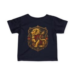 House of Lion – Toddler T-Shirt – Little Wizard, Big Courage - Image 9