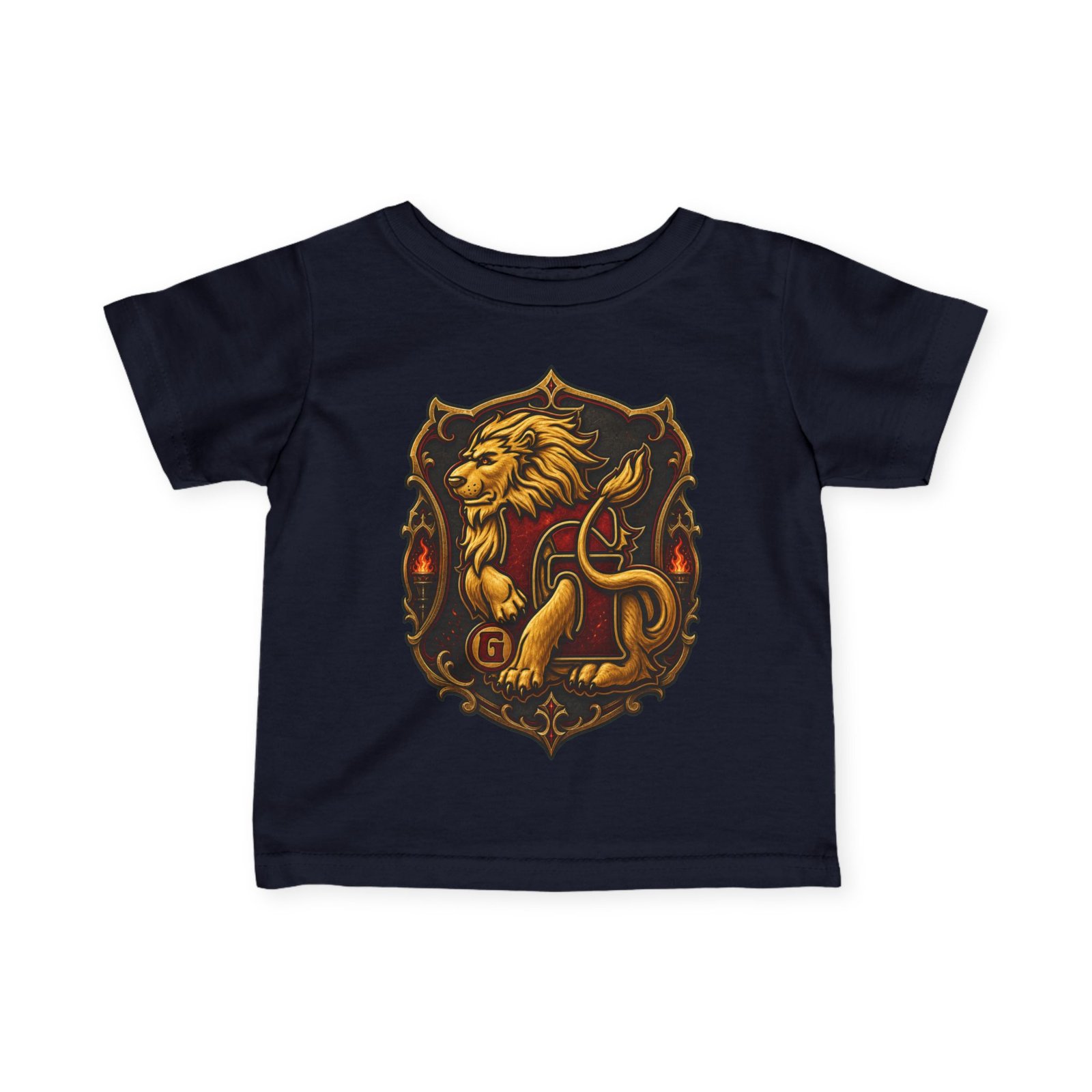 House of Lion – Toddler T-Shirt – Little Wizard, Big Courage - Image 9