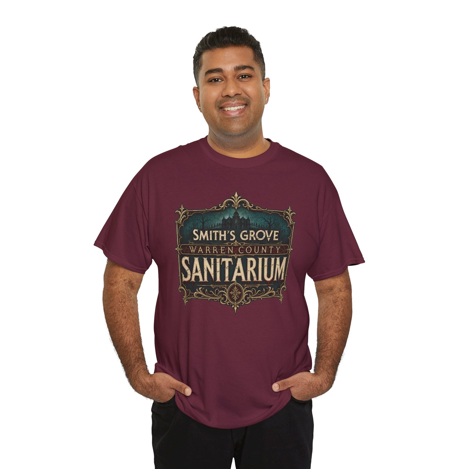 Smith’s Grove Sanitarium - Unisex T-Shirt – Halloween Michael Myers Horror - Image 6