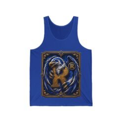 House of Eagle – Unisex Jersey Tank Top – Cool Wizarding School Style for Clever Minds - Image 10
