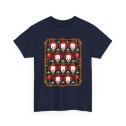 Scary Clown Halloween Christmas – Unisex T-Shirt – From Spooky Season to Scary Christmas - Image 23