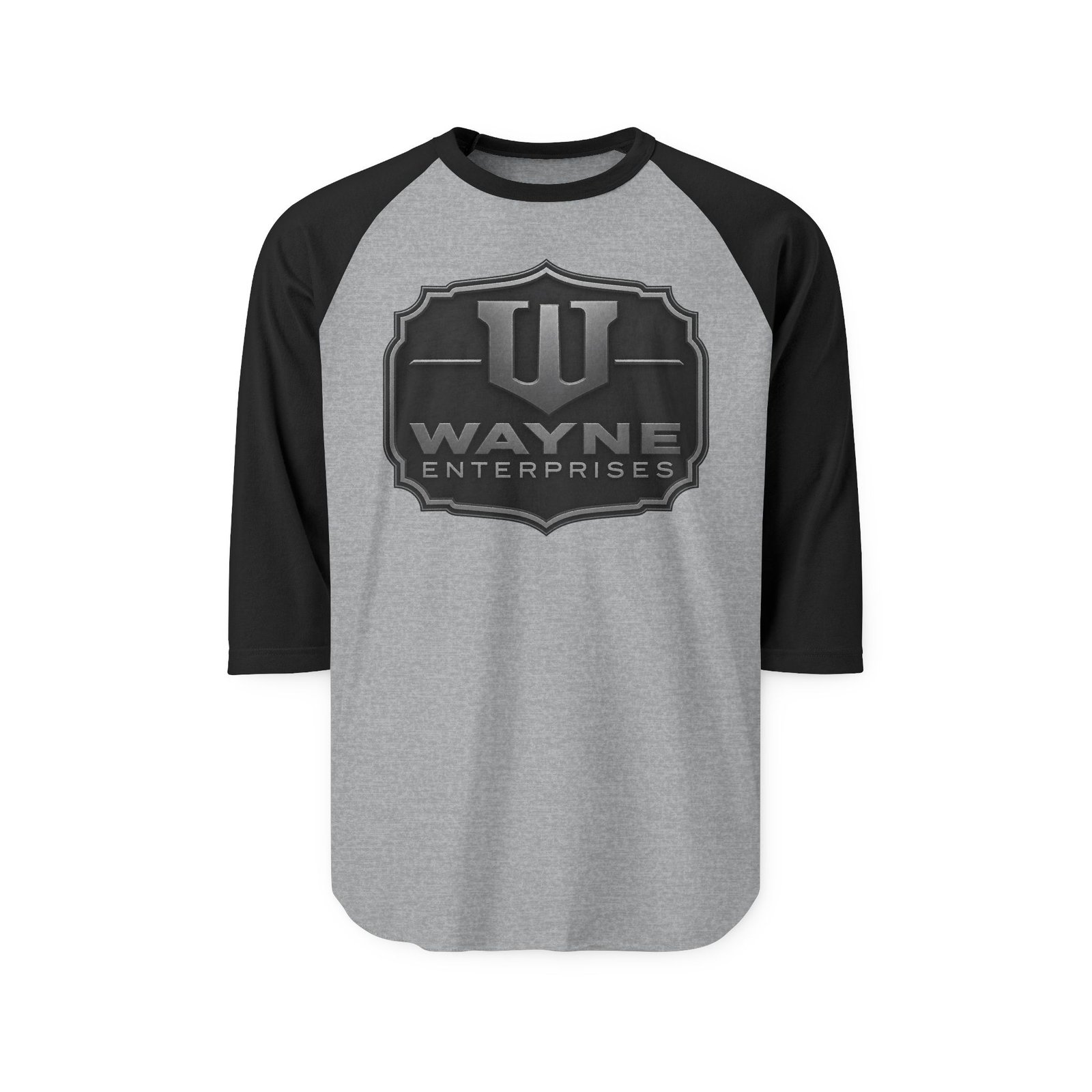 Wayne Enterprises – Unisex 3/4 Sleeve Raglan T-Shirt – Gotham Employee Edition - Image 8