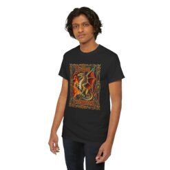 Dragon Enthusiast - Unisex T-Shirt – Vintage Vibes, Legendary Style - Image 6