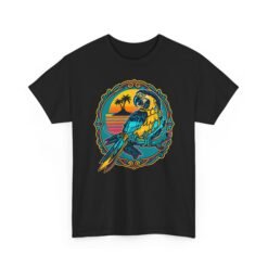 Retro Macaw - Unisex T-Shirt – Paradise Has Feathers - Image 20