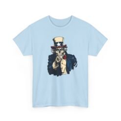 Zombie Uncle Sam - Unisex T-Shirt – He Wants Your Brains! - Image 15