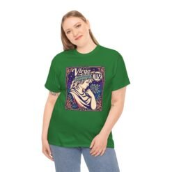 Virgo Zodiac - Unisex T-Shirt – Detail-Driven, Earth-Grounded - Image 4