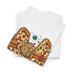 Pie Fighter - Unisex T-Shirt – Funny Pizza Space Fighter and Sci-Fi - Image 10