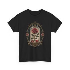 Enchanted Rose - Unisex T-Shirt – Timeless Beauty, Captured in Glass - Image 23
