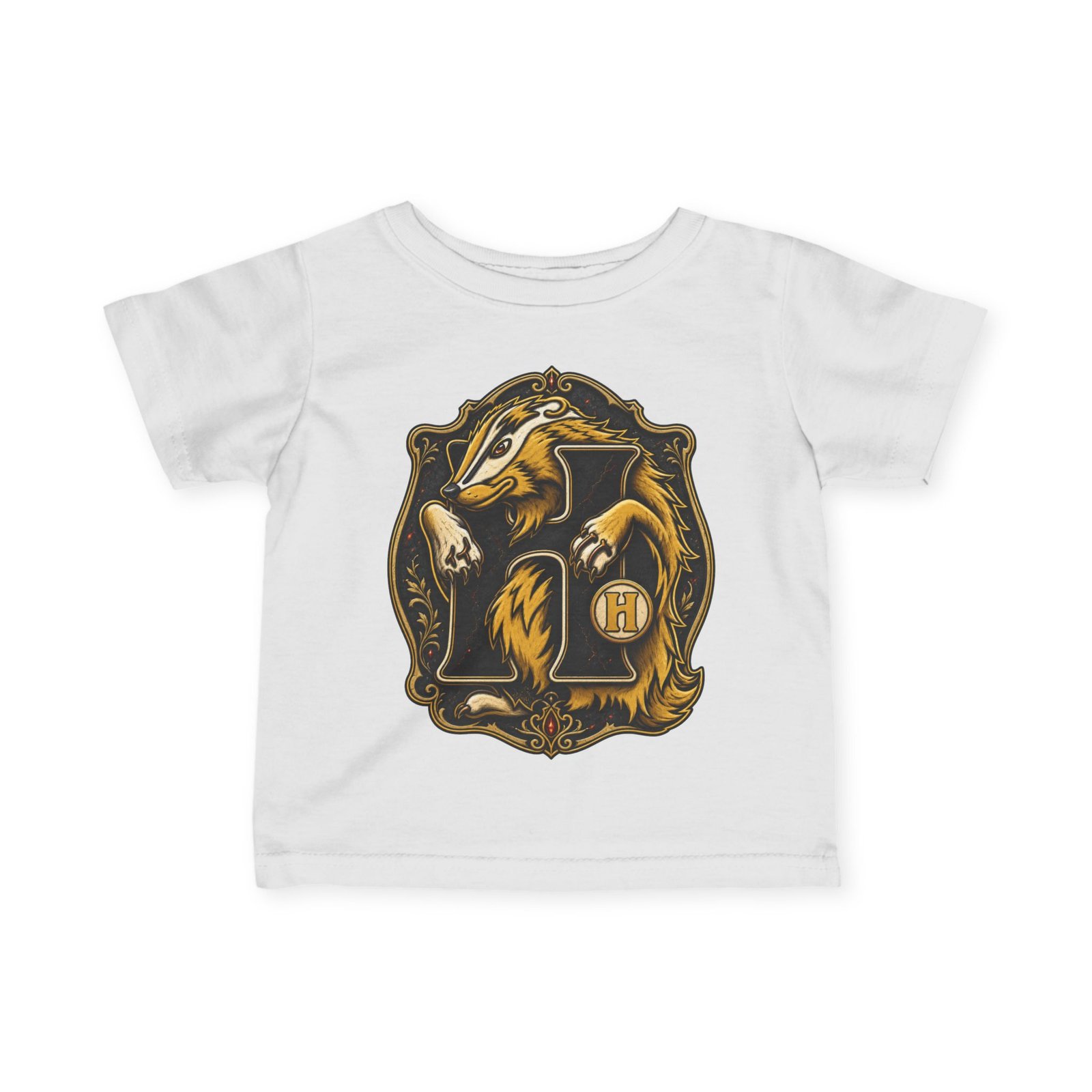 House of Badger – Toddler T-Shirt – Little Wizard, Big House Pride