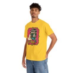 Cat Vegas – Unisex T-Shirt – The King Has Nine Lives - Image 8