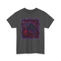 Hissing Black Cat – Unisex T-Shirt – Fierce, Feline and Full of Attitude - Image 21